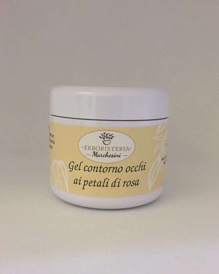Gel contorno occhi ai petali di Rosa