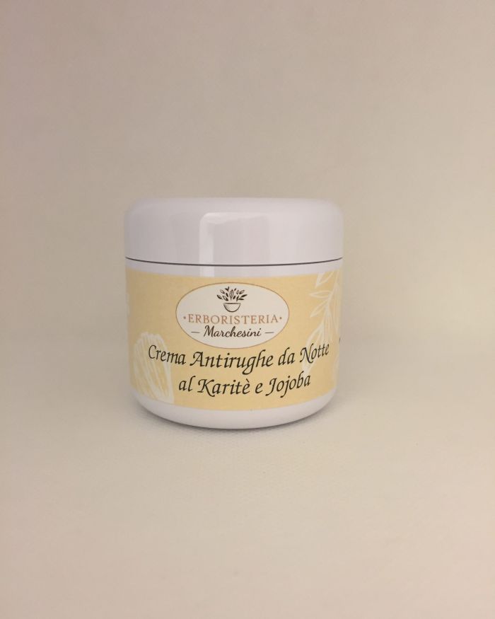 Crema antirughe da Notte al Karitè e Jojoba